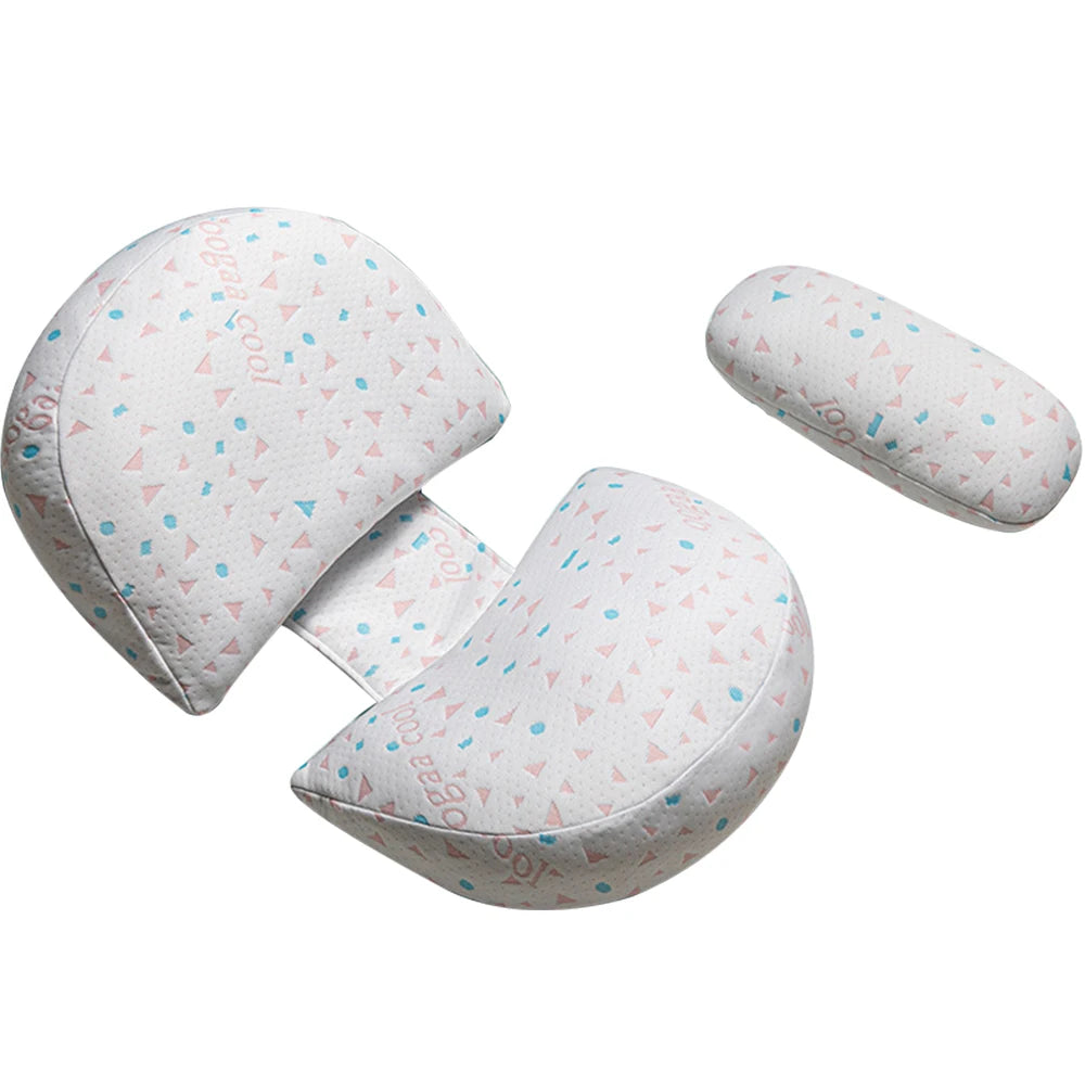 Pregnancy Pillow U-shaped Waist Pillows Maternity Pillow Cotton Sleeping Bedding Body Pillow Cushion Nursing Pillow for Pregnant