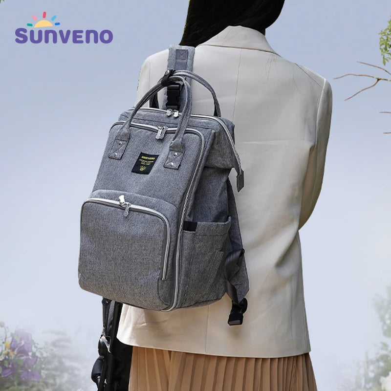 Multifunction Maternity Backpack with Insulated Pockets