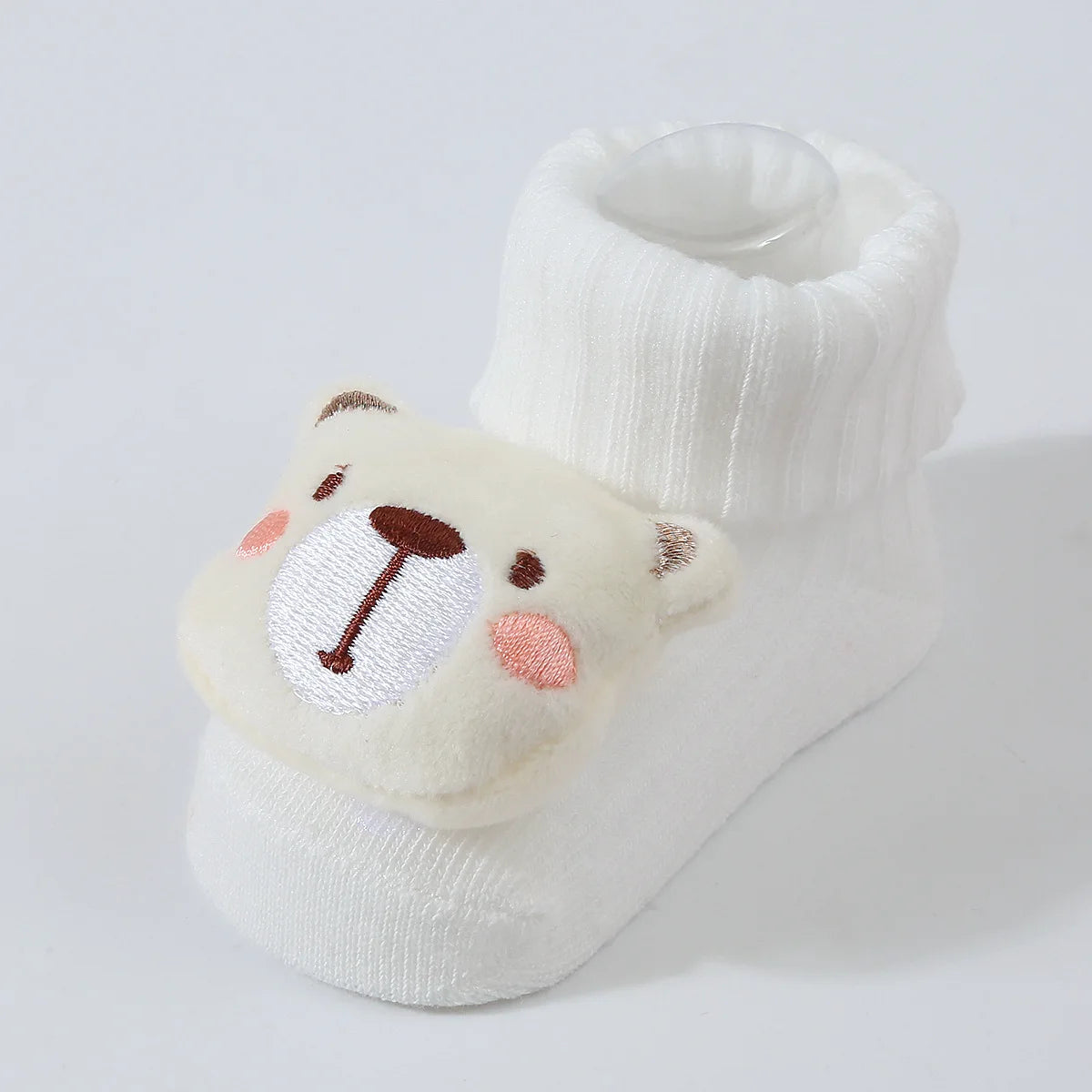 Cute Knitted Cartoon Baby Socks – Newborn Prewalker (Unisex)