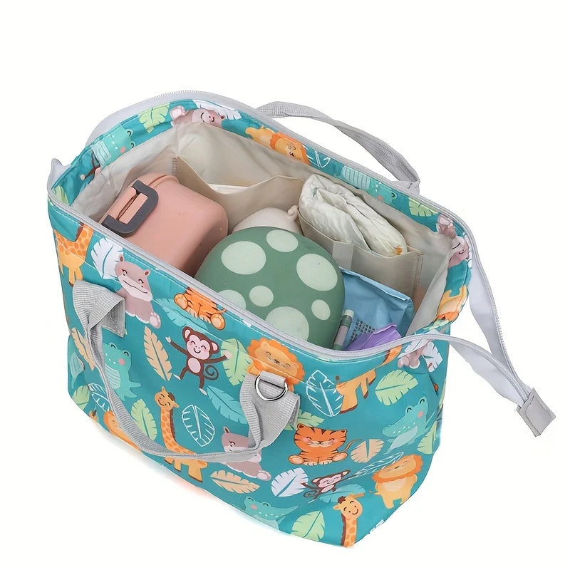 Diaper Bags Portable Changing Shoulder Bag Waterproof Large Capacity Multi-pocket Messenger Baby Bag Lightweight Mommy HandBag