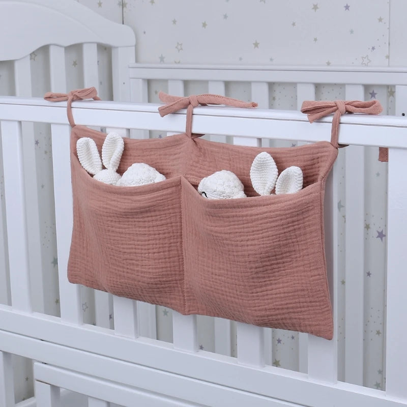 Baby Diaper Bag Multifunctional Crib Storage Bag