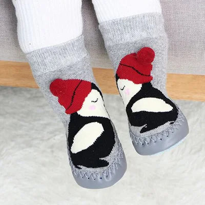 Baby Girl Non-Slip Winter Sock Shoes