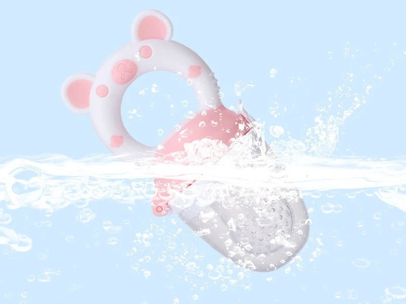 Silicone Baby Food Feeder & Juice Pacifier Cup