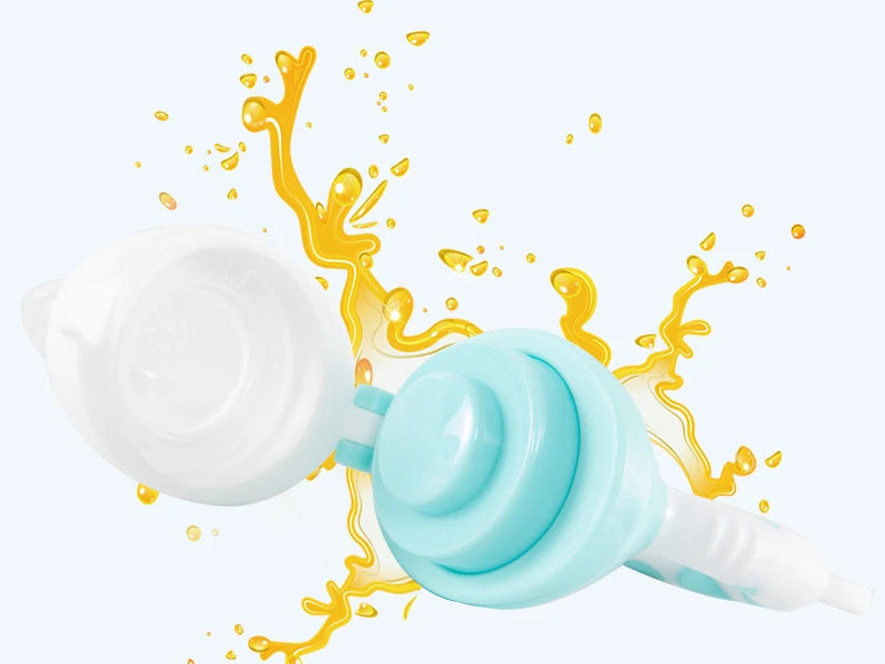 Silicone Baby Food Feeder & Juice Pacifier Cup