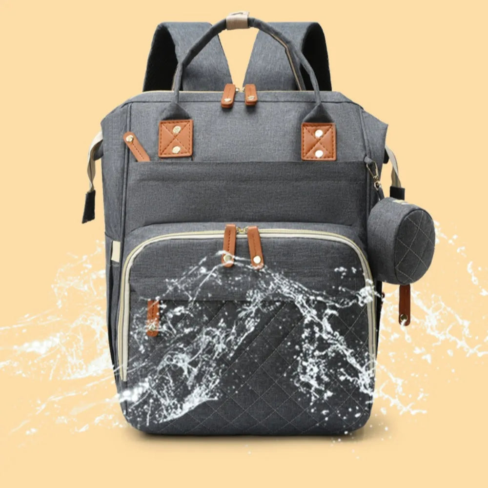 Baby diaper backpack toddler diaper backpack with diaper changing pad mom and dad travel large capacity backpack baby bag