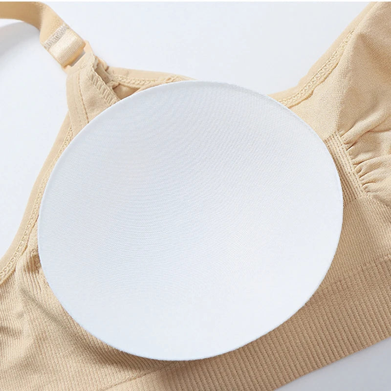 Adjustable Plus Size Nursing Bra – Seamless & Breathable