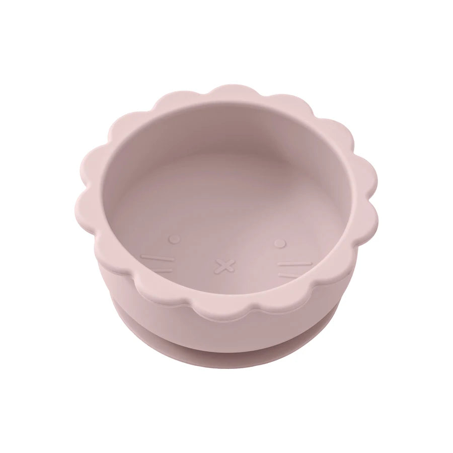 Baby Silicone Lion Bowl – Suction Baby Meal Tray