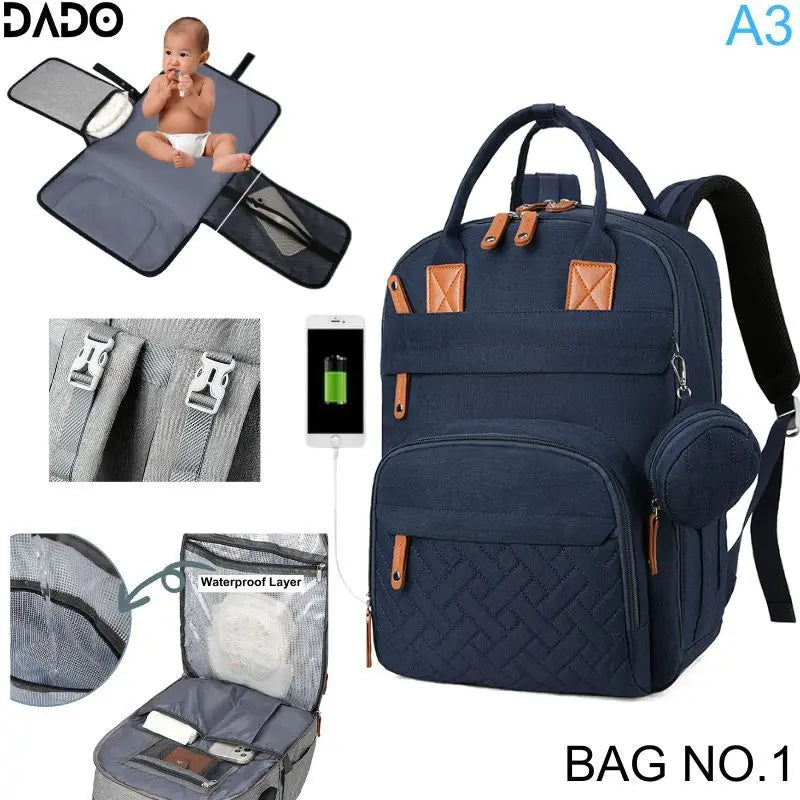 Baby Changing Bag - Multifunctional