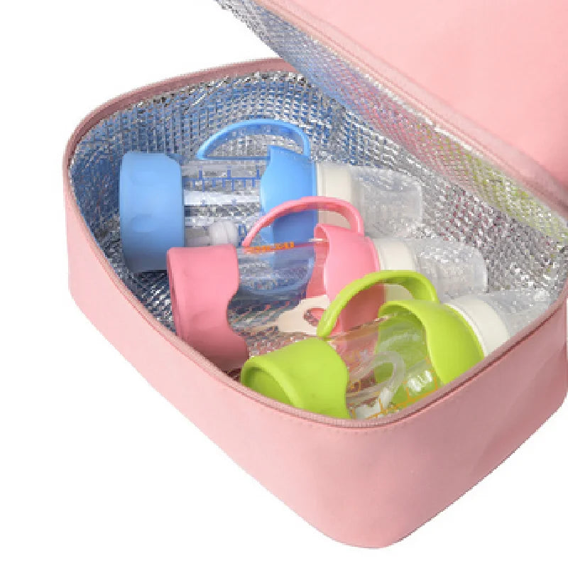 Breast Milk Insulation Bag – Double Layer Cooler for Breastfeeding