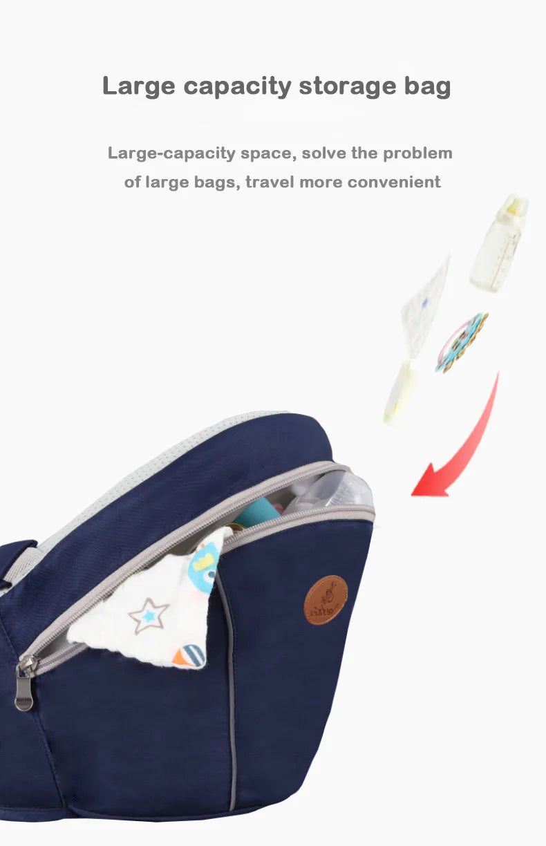 Stylish Multi-Function Hip Seat Baby Carrier – Breathable Design