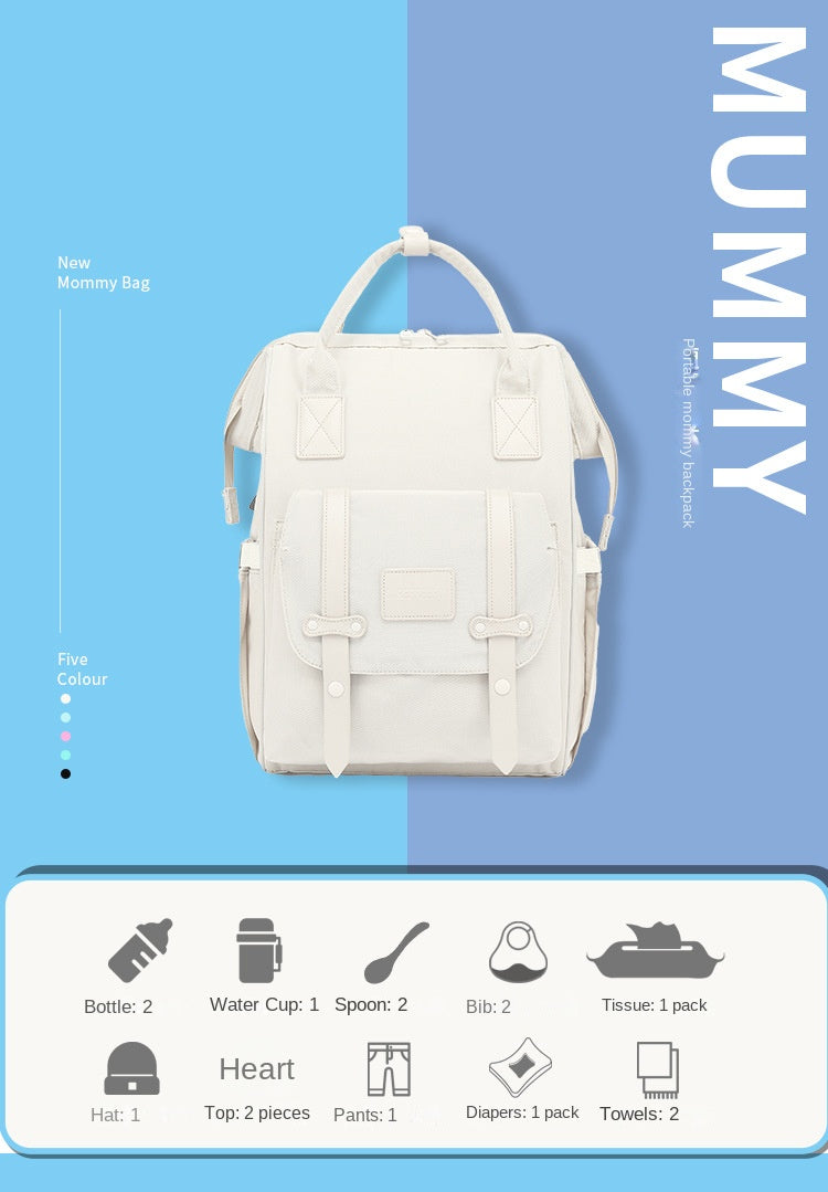 Baby Nappy Bag Mummy Bag Backpack Waterproof Storage Handbag Outdoor Travel Mommy Maternity Bag For Baby Stuff