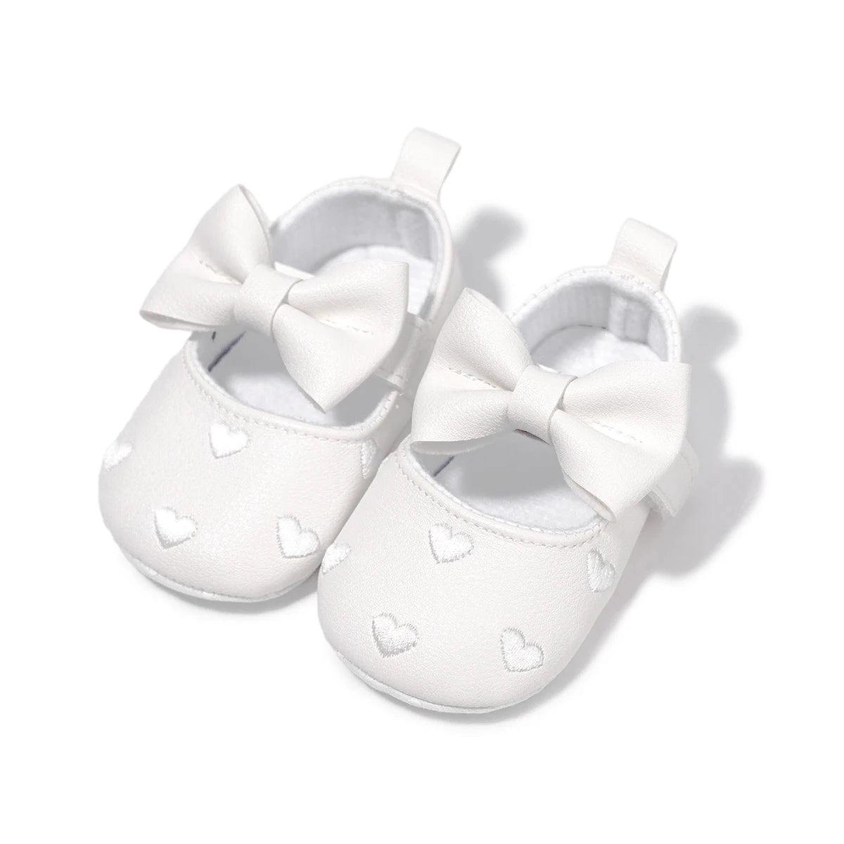 Love Bow Fringe Baby Moccasins – Soft Sole First Walkers