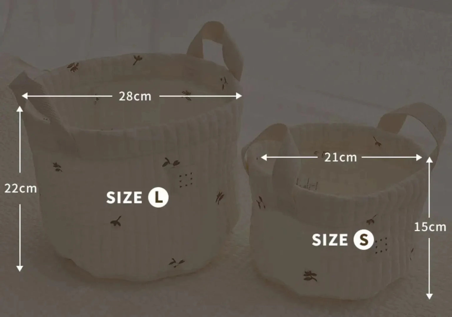 Baby Bags Cute Bear Embroidery Diaper Bag Caddy Nappy Cart Storage Mummy Maternity Bag for Newborn Diapers Toys Organizers