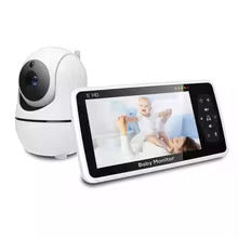Smart Baby Monitor – 5" Display, 22hr Battery, Soothing Sounds