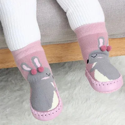 Baby Girl Non-Slip Winter Sock Shoes