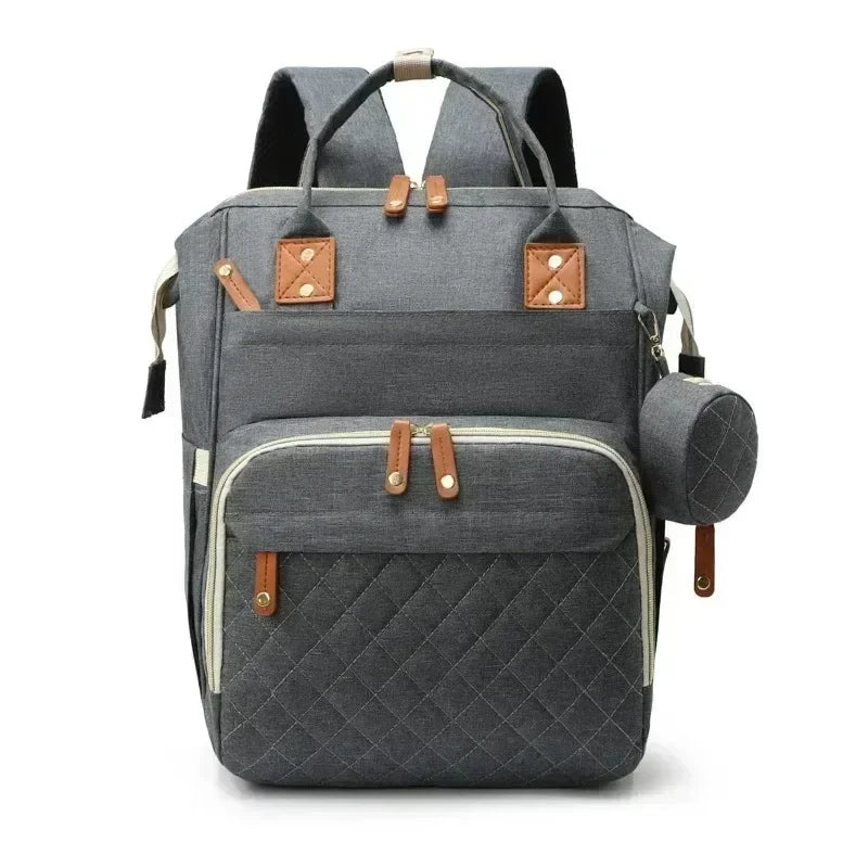 Baby diaper backpack toddler diaper backpack with diaper changing pad mom and dad travel large capacity backpack baby bag