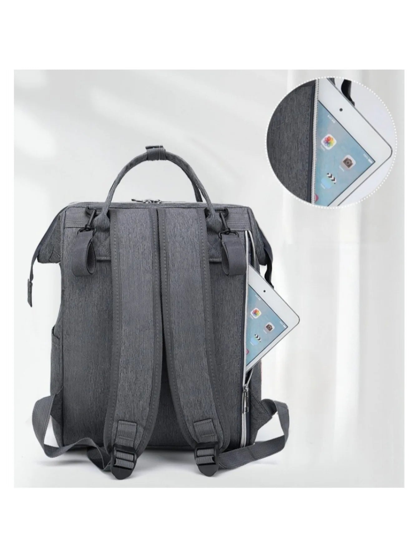 Mommy Diaper Bags Baby Stroller Hanging Bag Mother Large Capacity Nappy Backpacks with Changing Mat Convenient Baby Nursing Bags