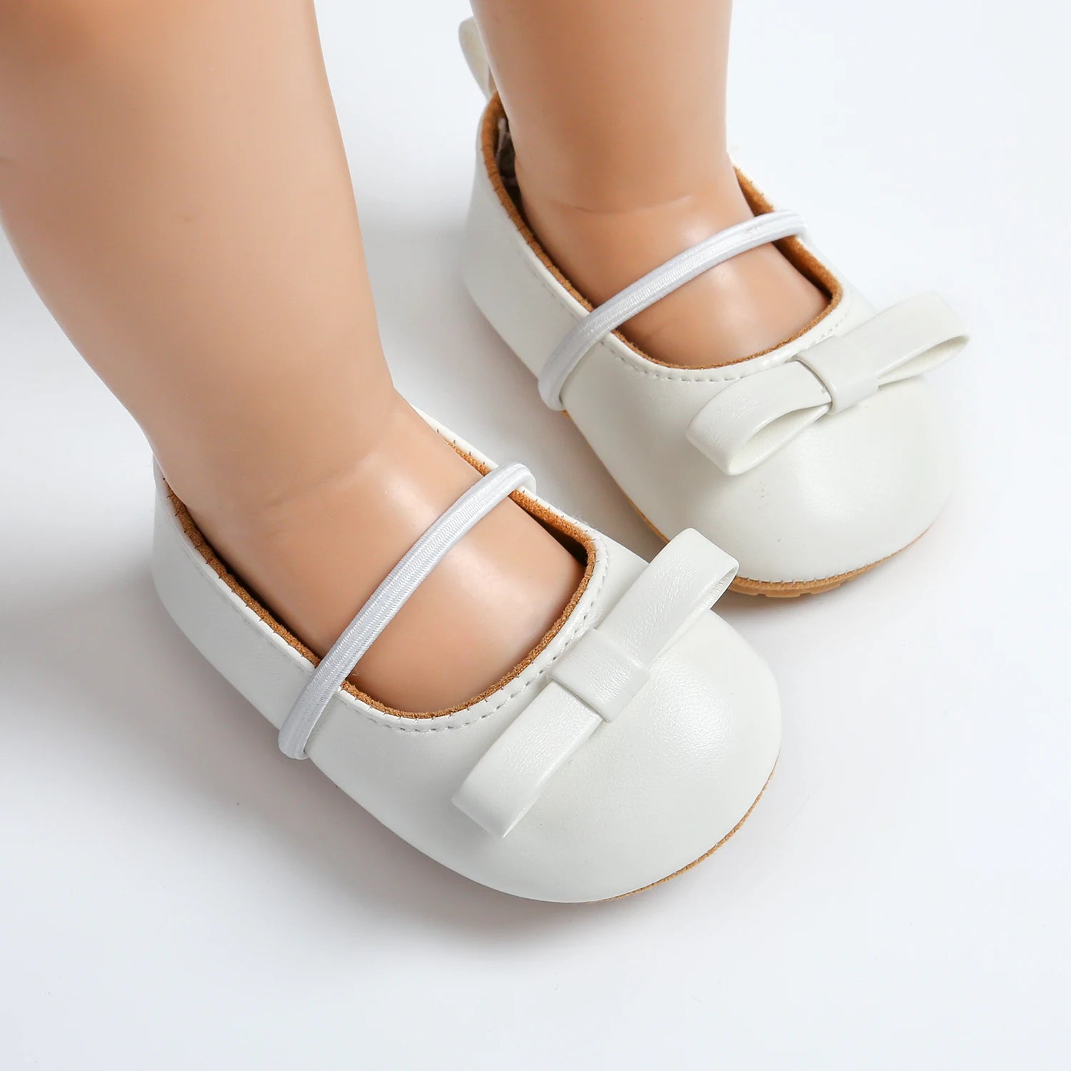 Multicolour Leather Baby Shoes – Soft Sole First Walkers