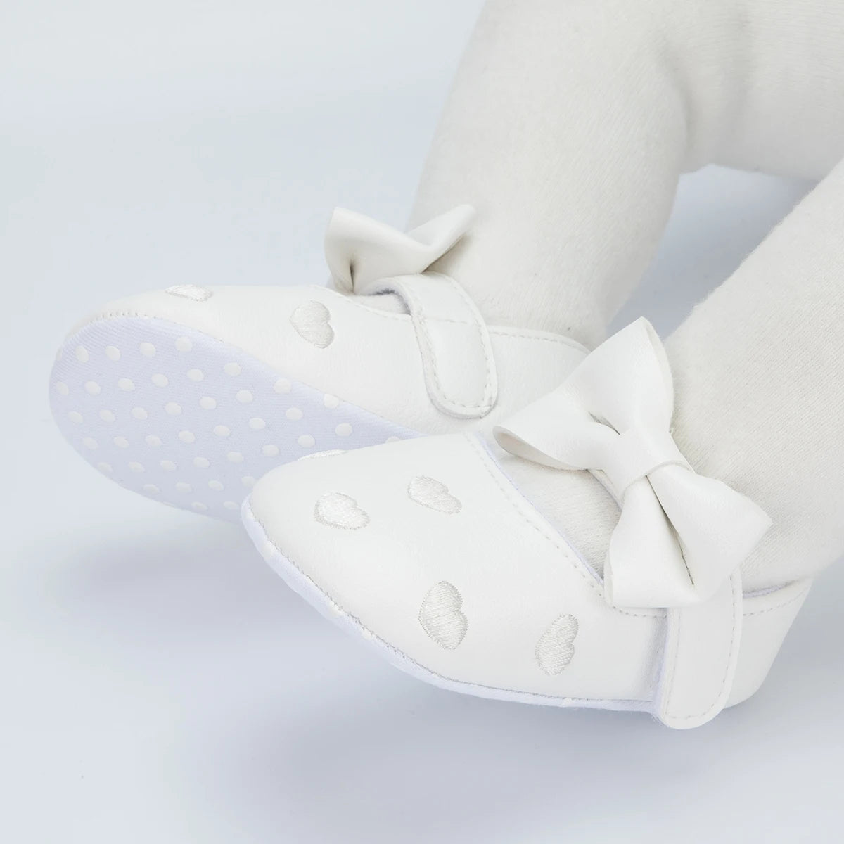 Melchior Bow-Knot Baby Girl Dress Shoes – Soft Sole First Walkers