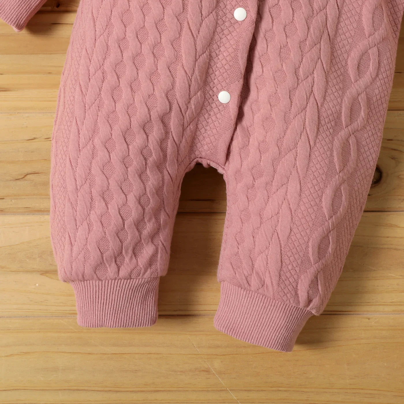 0-18 Month Newborn Baby Romper Boys Girls Cute Ears Solid Hooded Long Sleeve Baby Bodysuit Clothes Infant Autumn&Winter Costumes