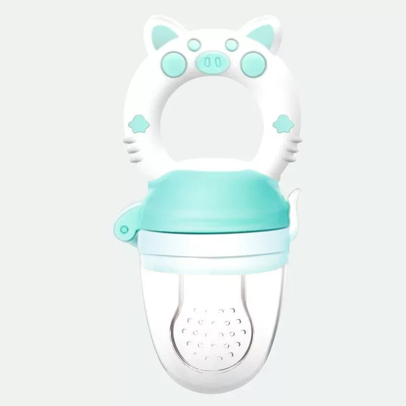 Silicone Baby Food Feeder & Juice Pacifier Cup