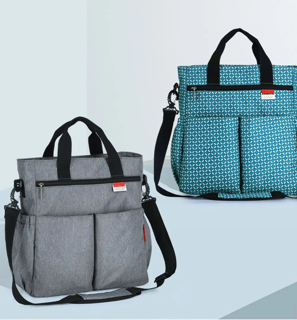 Fashion Baby Diaper Tote Bag Multifunctional Mommy Nappy Changing Bags Waterproof Mummy Stroller Bag