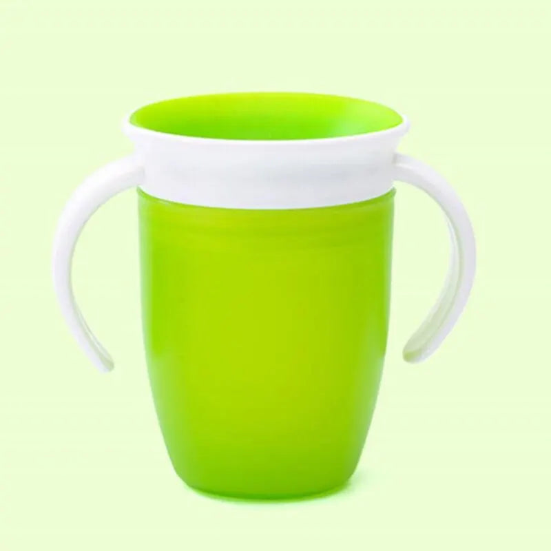 Silicone Cup Mouth 360 Leak Proof Sprinkling Magic Cup Baby Children Learn To Drink Anti Choke Drink Cup