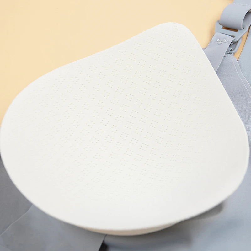 Ultra Thin Laser Cutting Ladies Feeding Bra Seamless Removable Padded Breastfeeding Bras Plus Size Push Up Maternity Support Bra