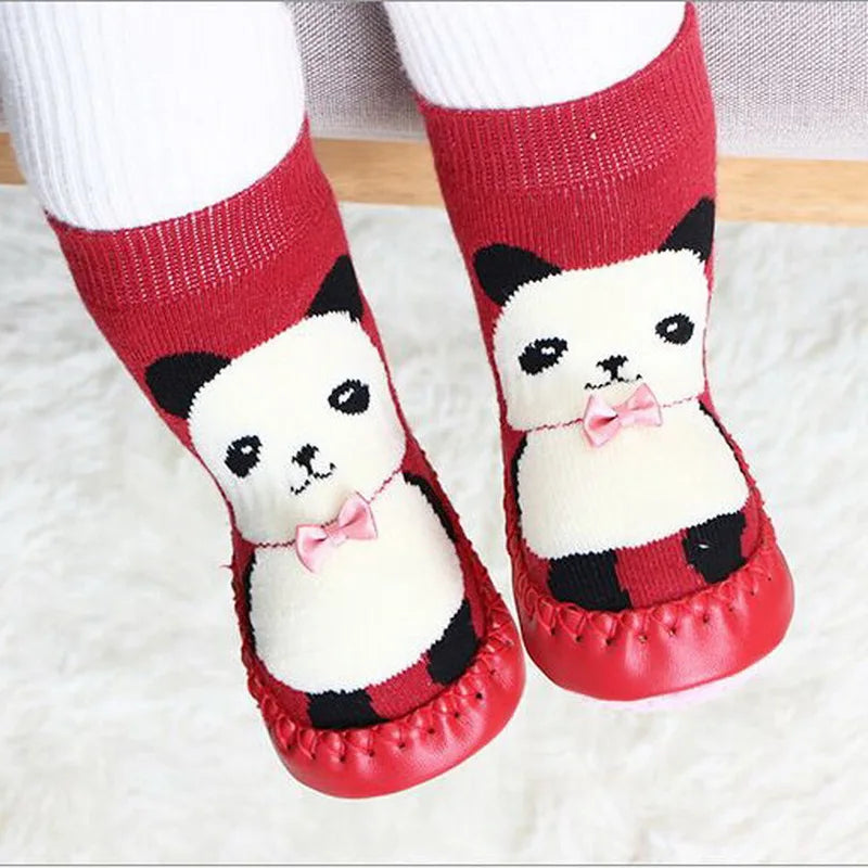 Baby Girl Non-Slip Winter Sock Shoes