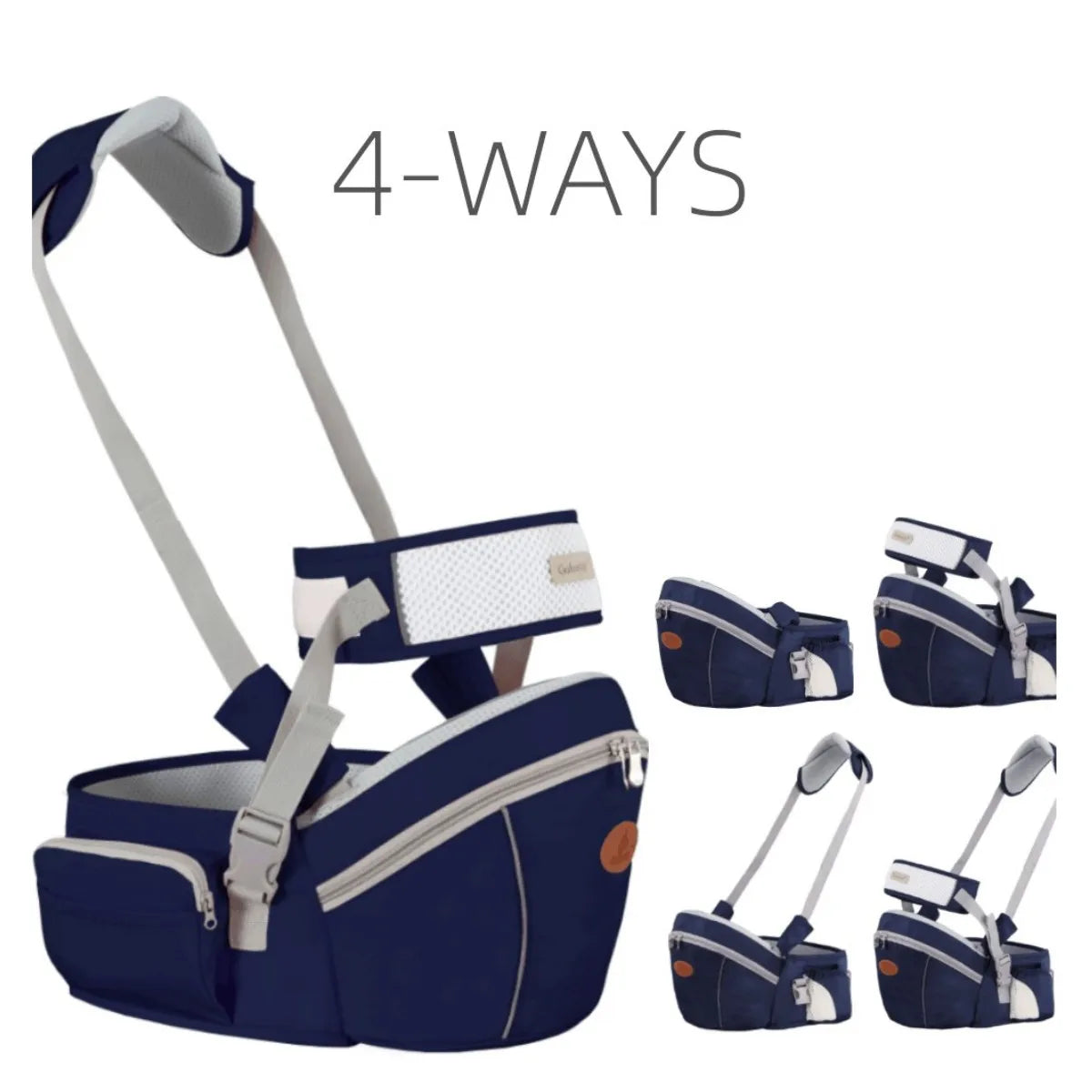 Stylish Multi-Function Hip Seat Baby Carrier – Breathable Design