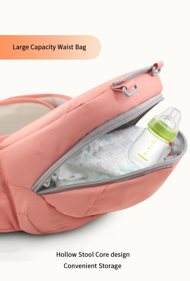 Ergonomic Infant Hipseat Baby Carrier – Front Facing