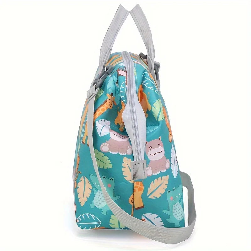 Diaper Bags Portable Changing Shoulder Bag Waterproof Large Capacity Multi-pocket Messenger Baby Bag Lightweight Mommy HandBag
