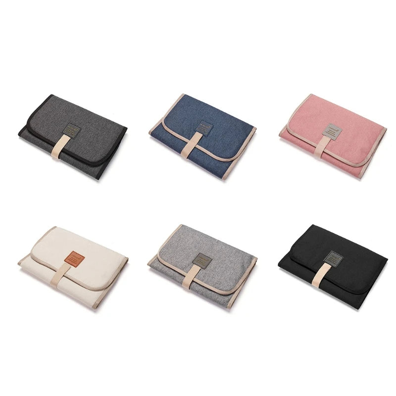 Baby Outing Waterproof Diaper Changing Mat Multi-color Outing Portable Outdoor Changing Soft Diaper Mat
