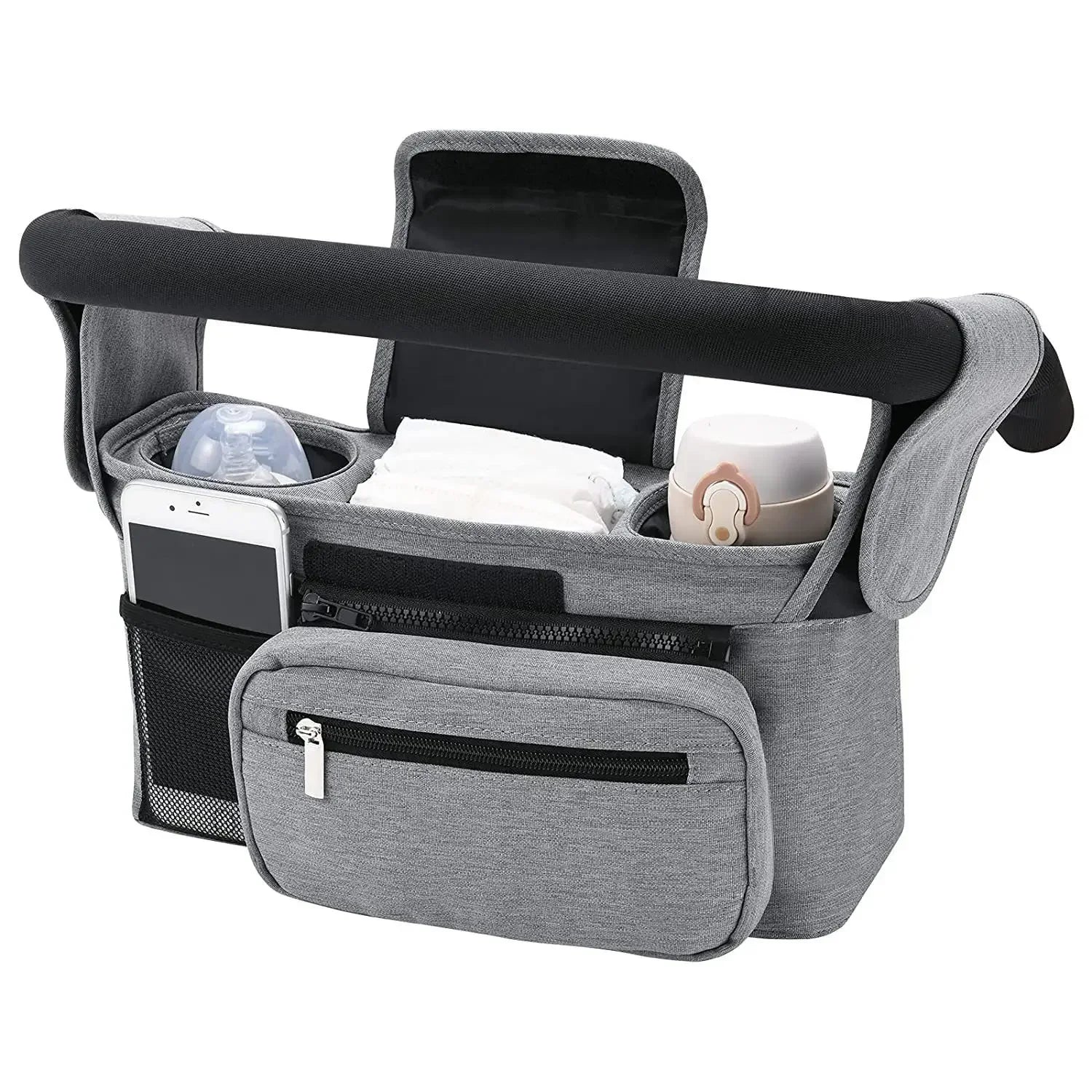 Large Hanging Stroller Diaper Organizer