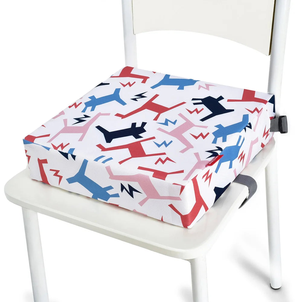 Children Kids Increased Booster Seat Cushion Pad Pillow Baby Dining High Chair Seat Cushions Adjustable Removable Baby Safety