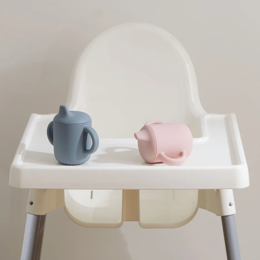 Baby Silicone Drinking Cup – Safe & Portable Feeding Cup