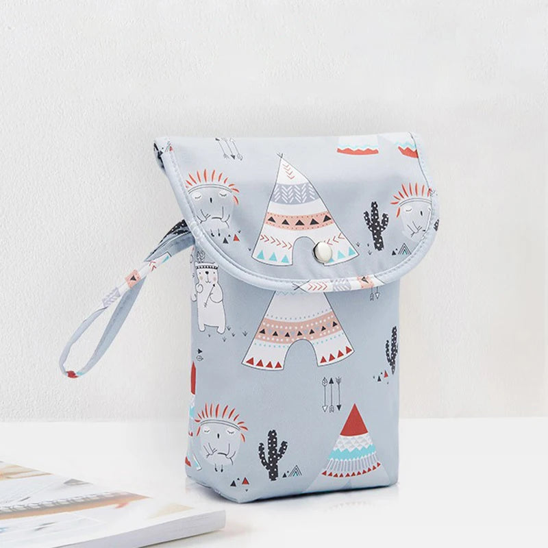 Waterproof Baby Nappy Bag – Portable Diaper Storage Organizer for Mum