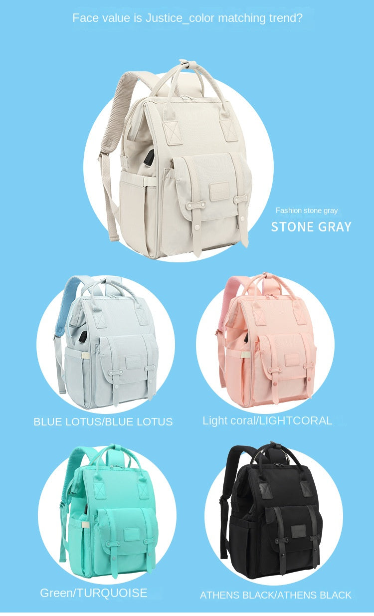 Baby Nappy Bag Mummy Bag Backpack Waterproof Storage Handbag Outdoor Travel Mommy Maternity Bag For Baby Stuff