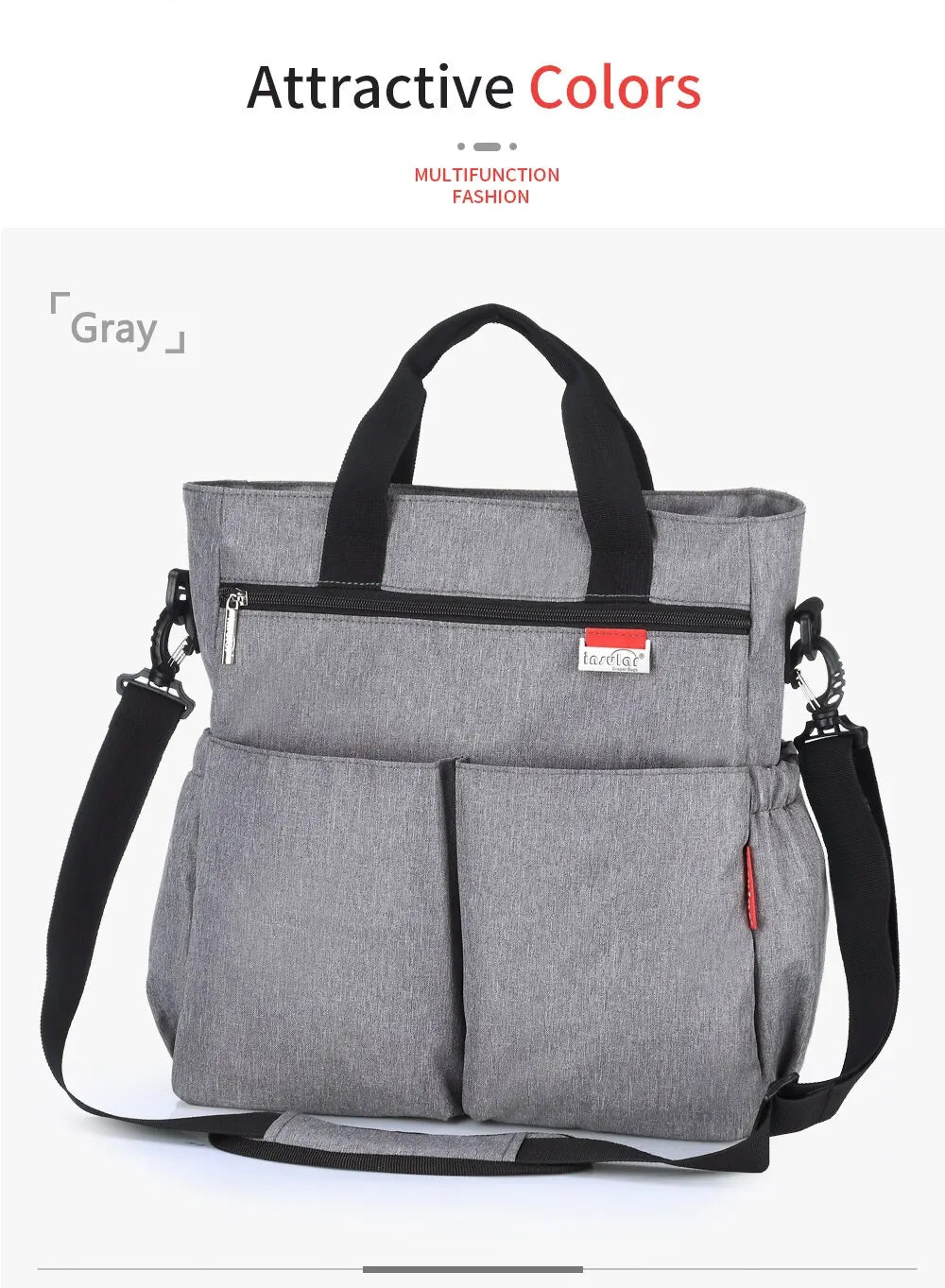 Fashion Baby Diaper Tote Bag Multifunctional Mommy Nappy Changing Bags Waterproof Mummy Stroller Bag