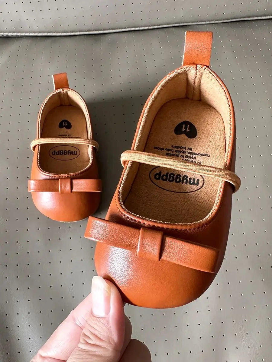 Multicolour Leather Baby Shoes – Soft Sole First Walkers