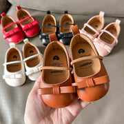Multicolour Leather Baby Shoes – Soft Sole First Walkers