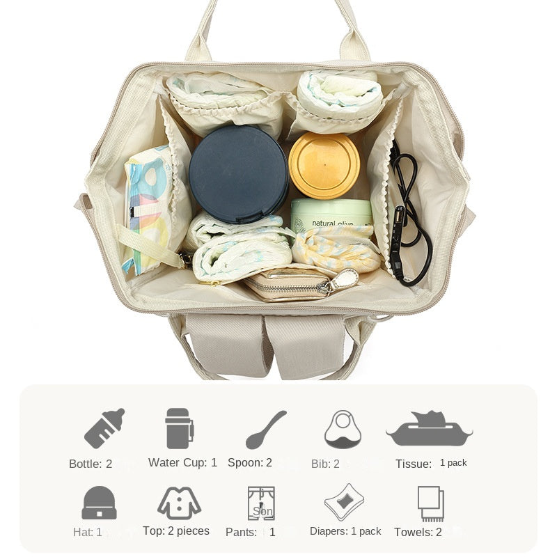 Baby Nappy Bag Mummy Bag Backpack Waterproof Storage Handbag Outdoor Travel Mommy Maternity Bag For Baby Stuff