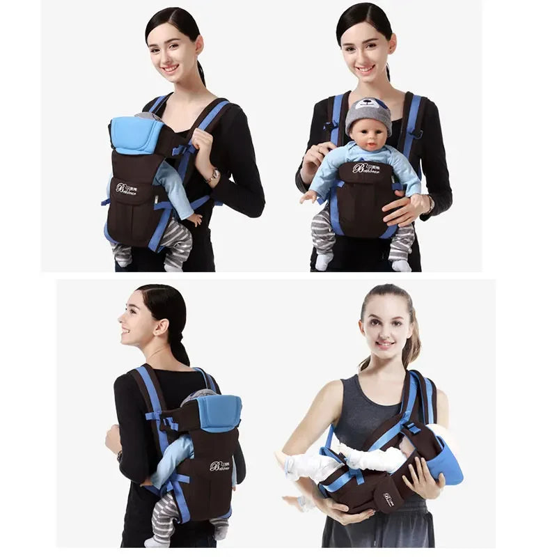 4-in-1 Ergonomic Baby Carrier for Newborn to Toddler