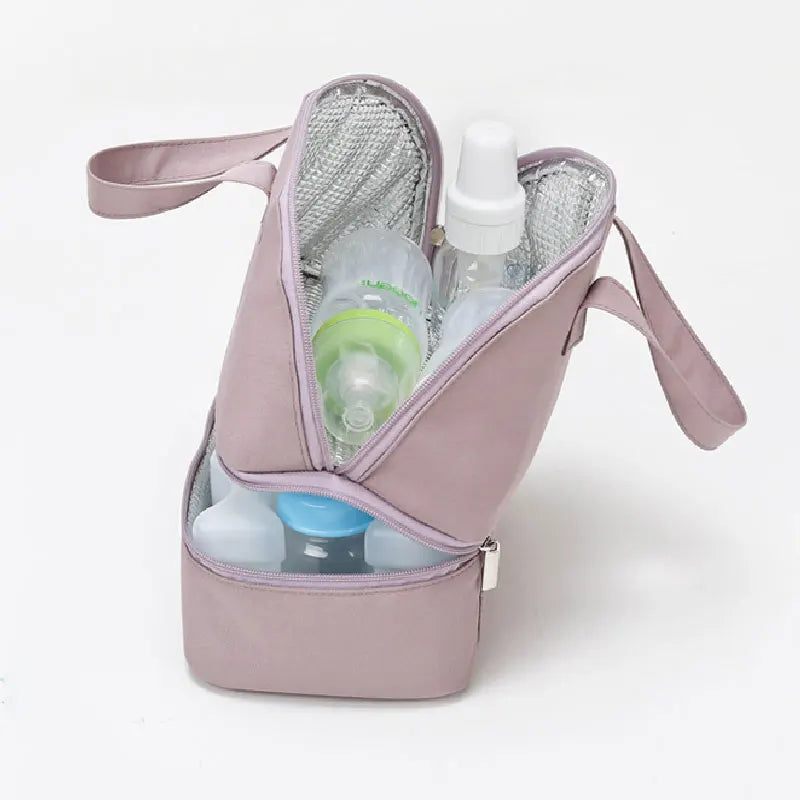 Breast Milk Insulation Bag – Double Layer Cooler for Breastfeeding