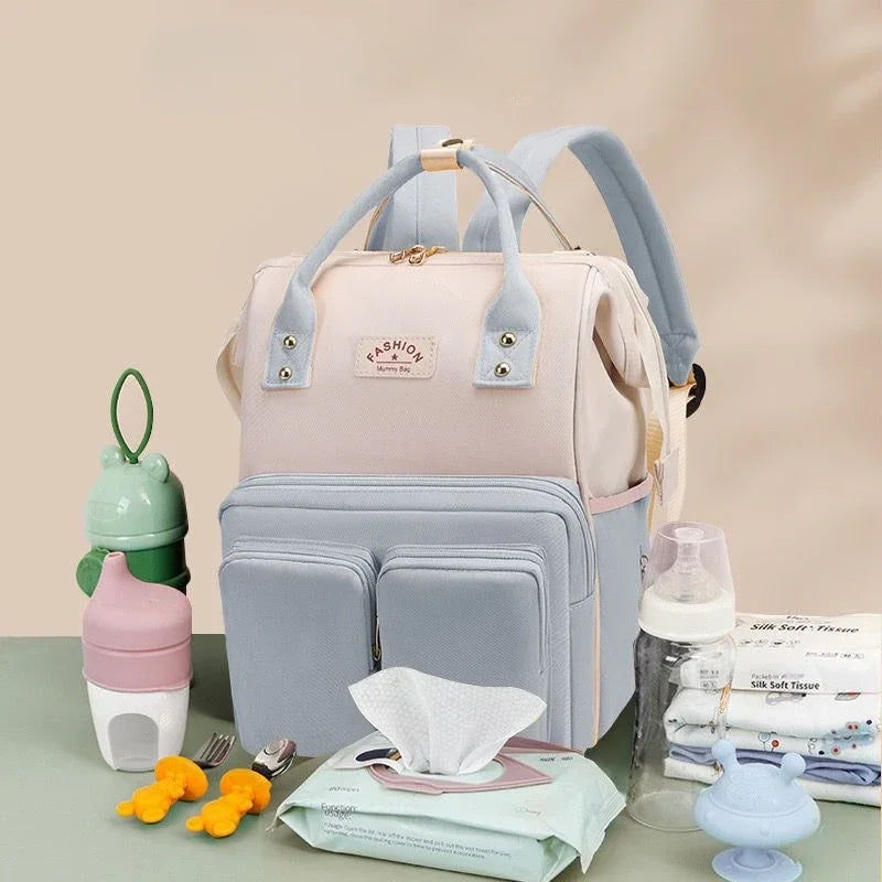 Large Waterproof Diaper Bag Backpack for Moms – Travel & Outing Baby Bag
