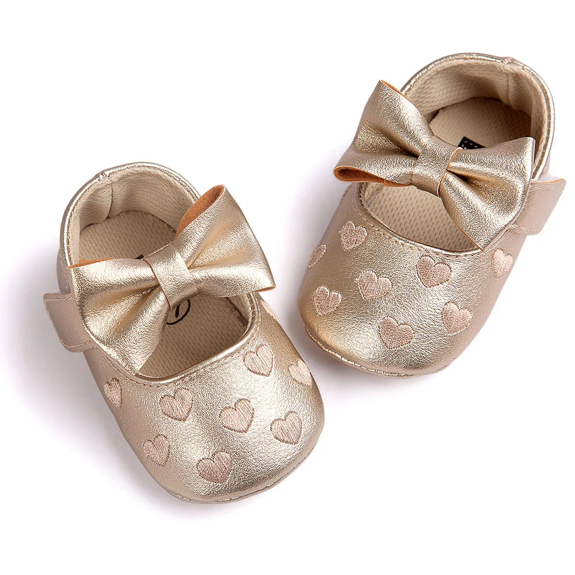 Melchior Bow-Knot Baby Girl Dress Shoes – Soft Sole First Walkers