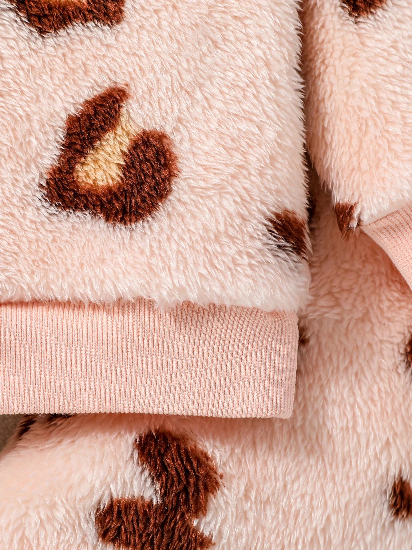 2024 New Style 6M-3Y Baby Unisex 2-piece Infant/Toddler Winter Cute Little Bear Plush Sweater Pants Casual Set