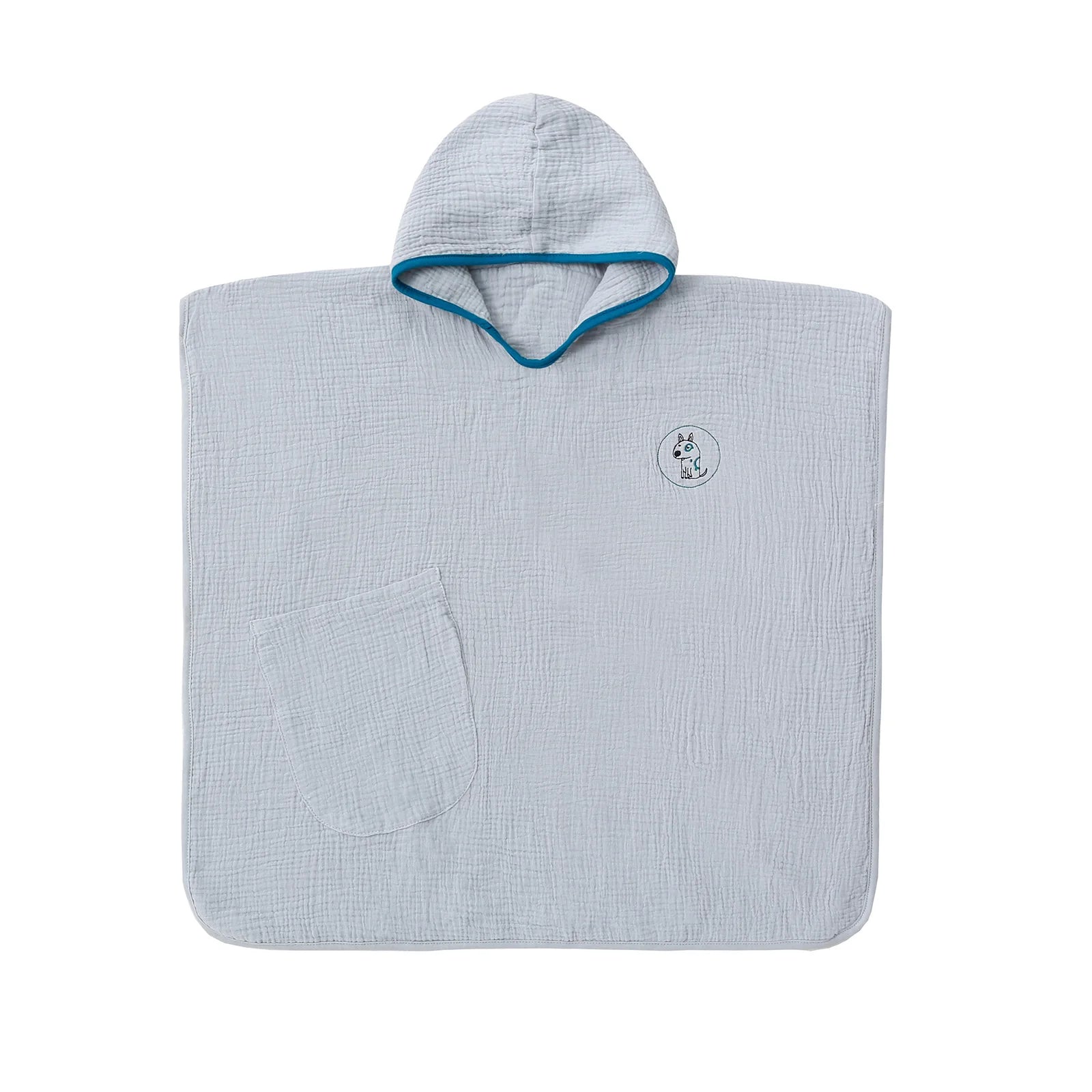Muslin Baby Hooded Poncho Towel Children's Hooded Bath Towel Soft Kids Beach Bathing Stuff Infant Washcloth
