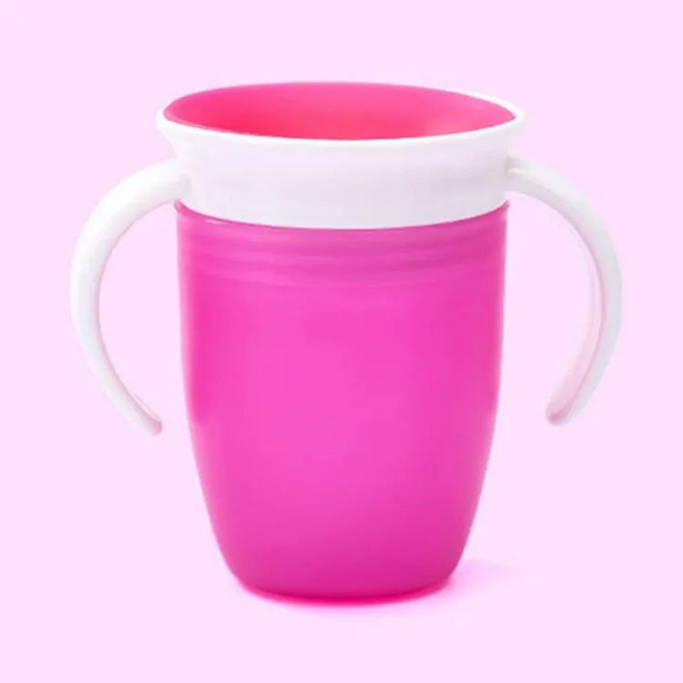 Silicone Cup Mouth 360 Leak Proof Sprinkling Magic Cup Baby Children Learn To Drink Anti Choke Drink Cup