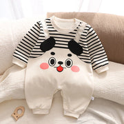 2025 New Baby Jumpsuit Autumn Long-sleeved Pure Cotton Cute ChildrenClothes Kids Clothes Crawling Clothes Boys Girls Jumpsuit